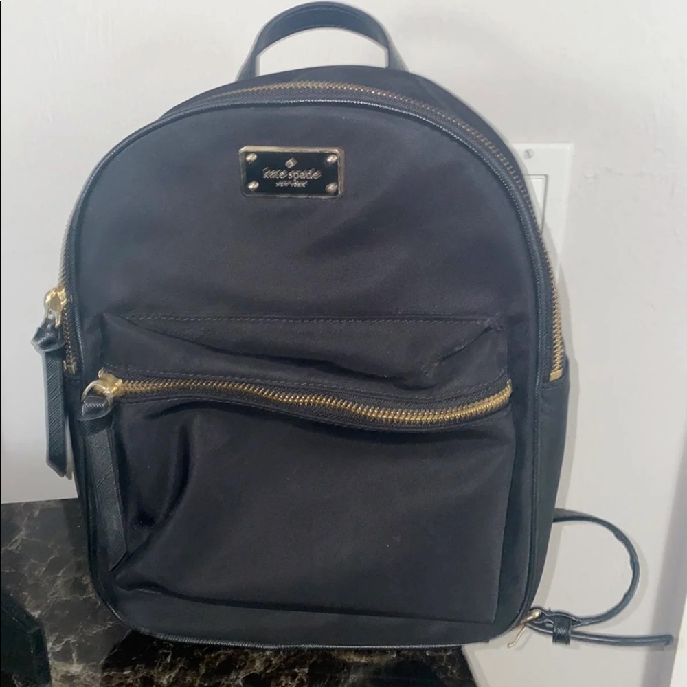 Black Kate Spade Backpack
